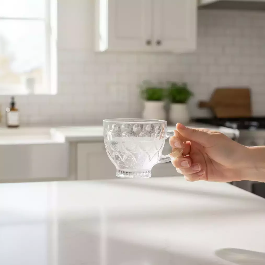 فنجان تراش دار بلور مدل آنجلیکا آلبرتا ست ۶ عددی