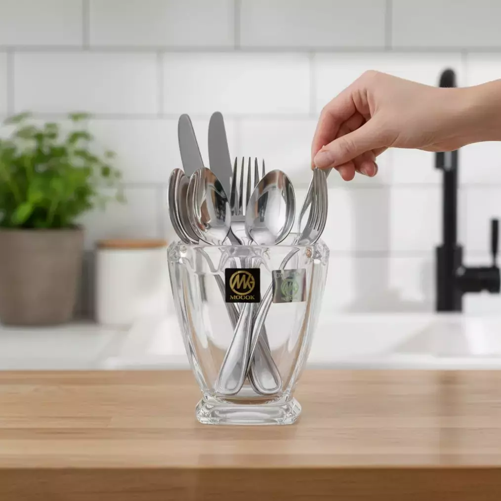 جا کاردی مربعی بلور مدل کاستل موگوک