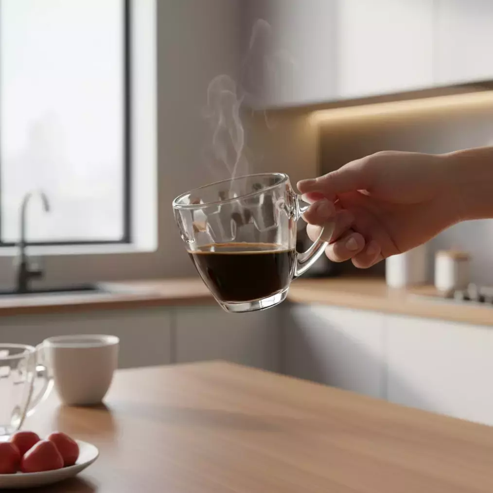 فنجان بلور مدل کاستل موگوک ست ۶ عددی