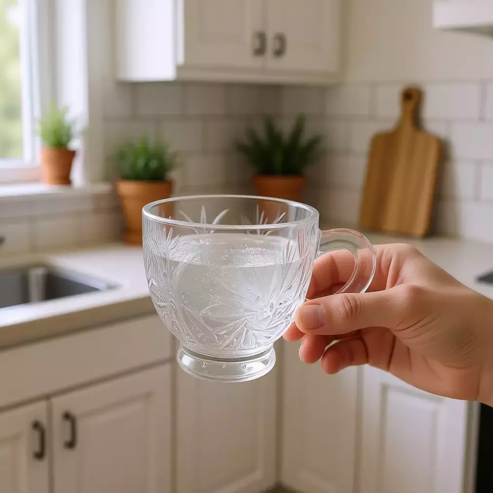 فنجان تراش دار بلور مدل پریما آلبرتا ست ۶ عددی