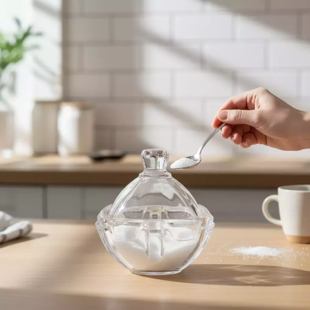 قندان بدون پایه مربعی بلور مدل کاستل موگوک