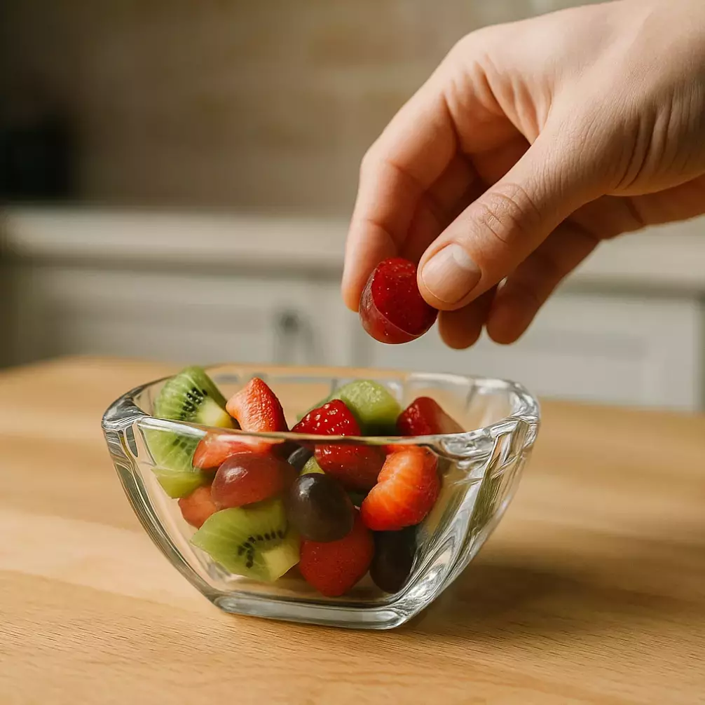 پیاله مربعی بلور مدل کاستل موگوک