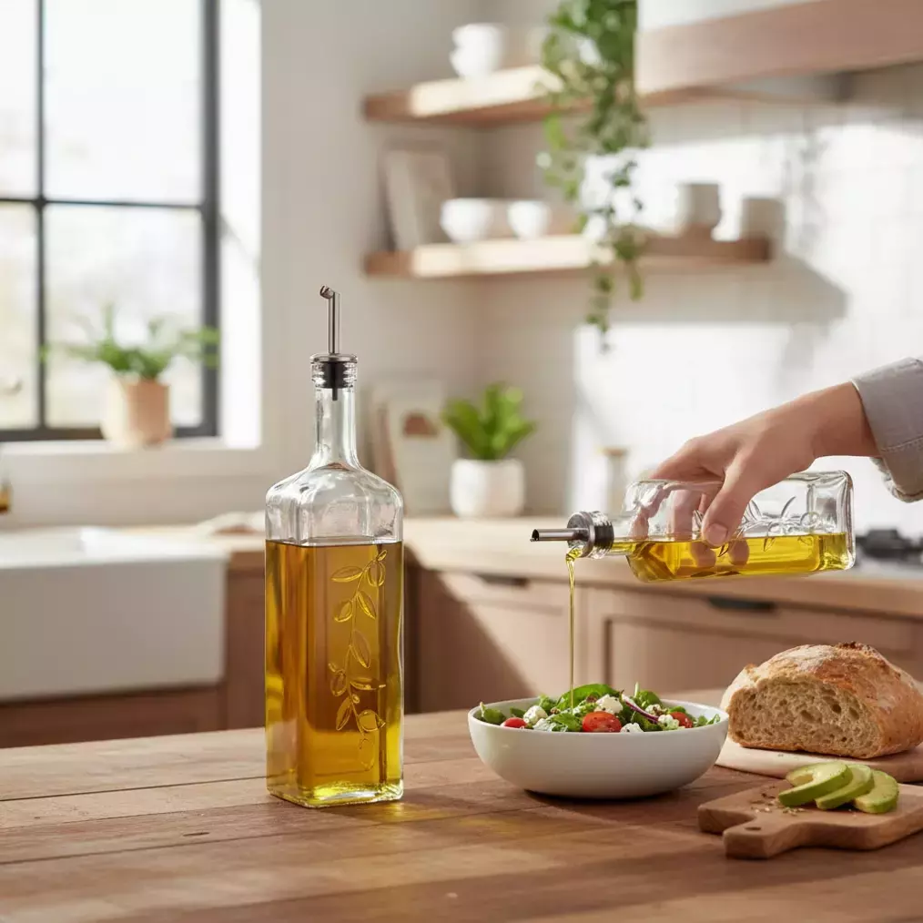 پاشاباغچه هوم مید ظرف روغن 1 عددی 1000 سی سی gb (80230)