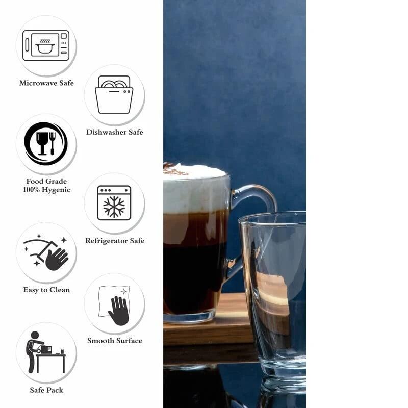 لیوان دسته‌دار مدل آکوآ پاشاباغچه یک عددی