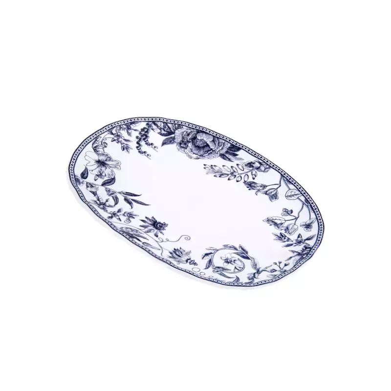 ست پیش دستی بیضی طرح LOTUS مدل GK701104-1(6)