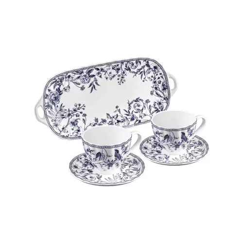 ست عصرانه خوری طرح LOTUS مدل ( 6 ) GK701154-1