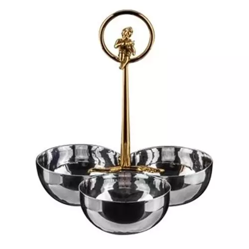 ظرف استیل اردوخوری 3 تیکه Angel مدل GK806124