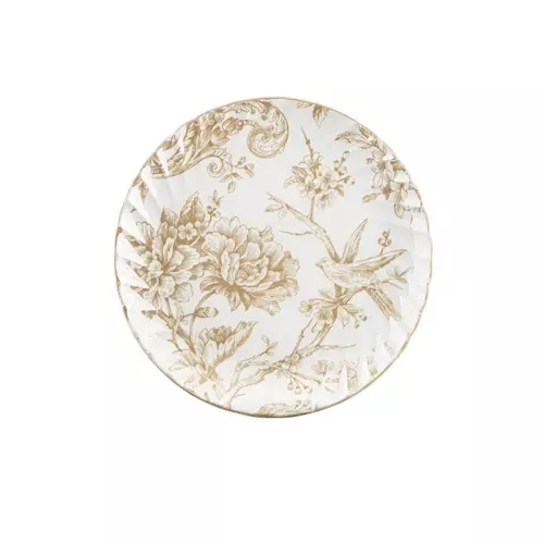 بشقاب پلوخوری گرد طرح SARINA مدل GK701139-6