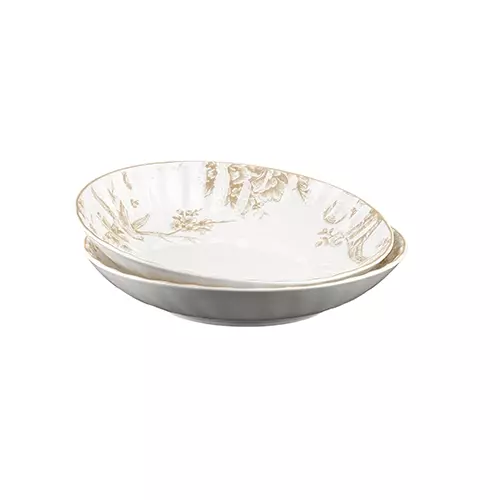 بشقاب خورشخوری گرد طرح SARINA مدل 6-GK701140