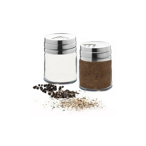 پاشاباغچه بیسیک نمکدان استیل 2عددی 110 سی سی gb (43880)