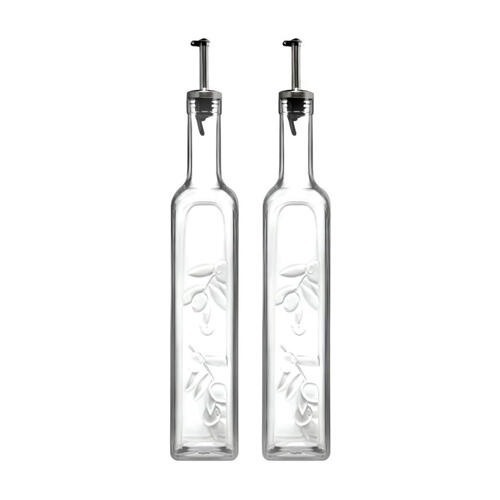 پاشاباغچه هوم مید شیشه روغن وسرکه 2 عددی 500 سی سی (80229) gb