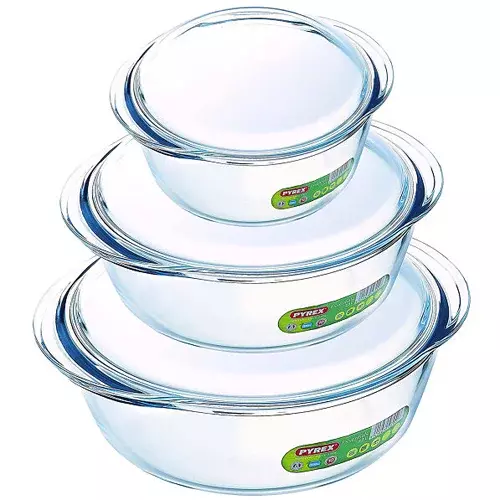 ست 3قابلمه پیرکس فرانسه سری Essentials کد 912