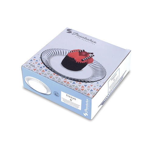 پاشاباغچه فرزیا بشقاب دسر 6 عددی 160 میلیمتر gb (10708)