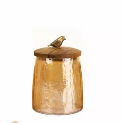 پا سماوری تکی سایز کوچک چوبی مدل GK829446