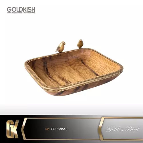 سالاد خوری مربع چوبی مدل GK829510