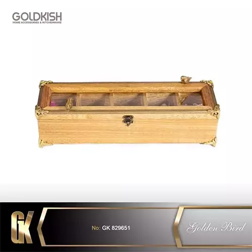 ظروف دکوری باکس چوبی مدل GK829651