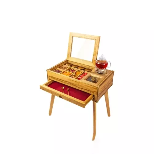 میز تی بک مستطیل چوبی مدل GK829603