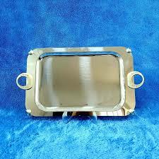 ناموجود سینی استیل مستطیل بزرگ کد 105 برندSAFINOX