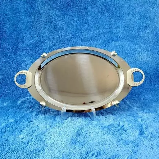 سینی استیل بیضی کد 101 برند SAFINOX