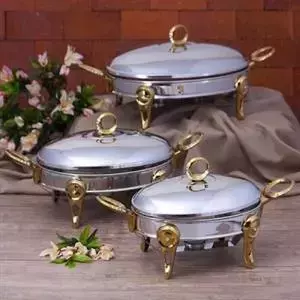 سوفله بیضی کوچک دو رنگ سافینوکس مدل حلقه نگین کد Km302