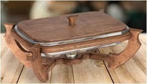 سوفله مستطیل بزرگ چوبی 807