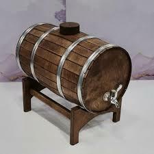 غیرفعال کلمن چوبی سافینوکس 10 لیتری کد 11605 طرح بشکه