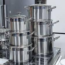 ناموجود سرویس قابلمه استیل سافینوکس مدل ویژن مات