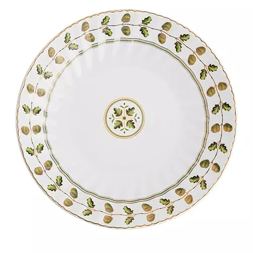 بشقاب پلوخوری گرد طرح Roysa مدل  GK701139-2