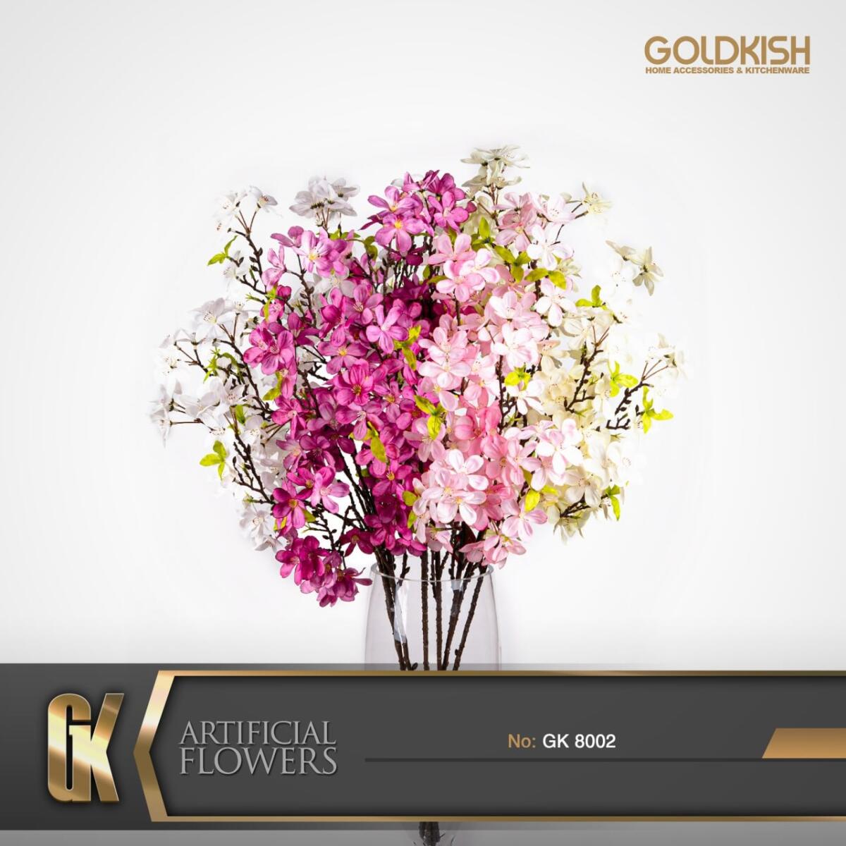 گل مصنوعی برند گلد کیش مدل 8002 میکس
