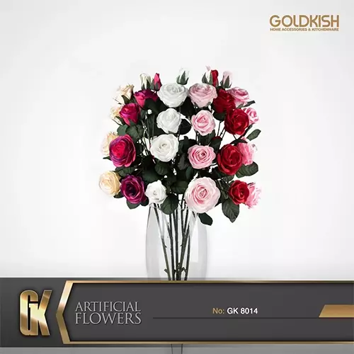 گل مصنوعی برند گلد کیش مدل 8014