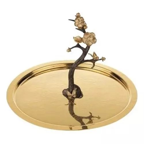 شیرینی خوری برنجی طلاییDelaris مدل GK834024-1