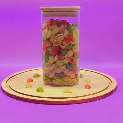 بانکه پیرکس متوسط درب چوبی