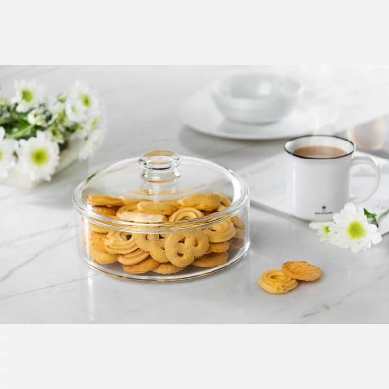 بیسکویت خوری گرد اکرولیک کد 1284