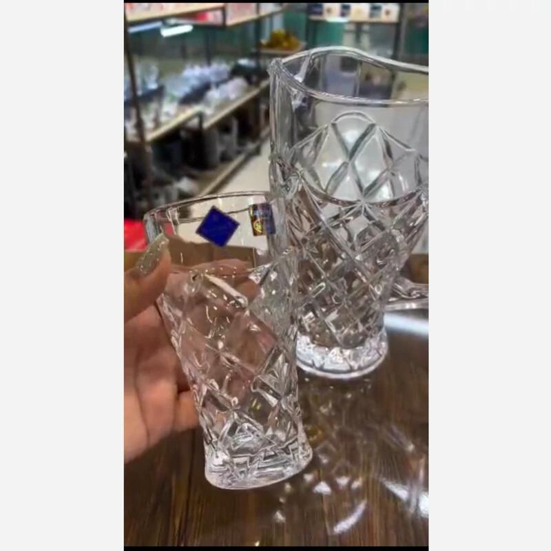 ست پارچ و لیوان 7 پارچه مدل کارول