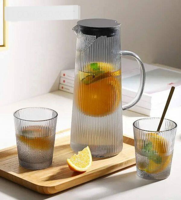 پارچ و لیوان 4 تایی پیرکس