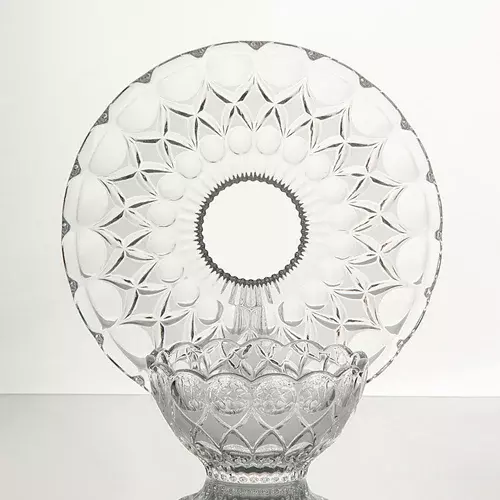 ست پیاله و پیش دستی آنجلیکا مدل مات کد 1121