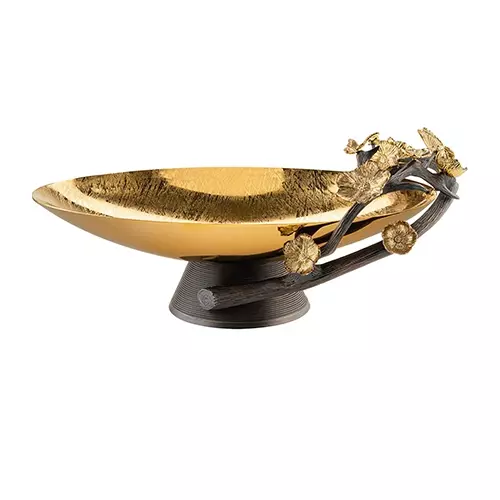 کشکول کوچک برنجی طلایی Delaris مدل GK834034-1