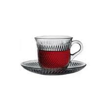 پاشاباغچه مارمارا فنجان و نعلبکی 6 عددی 175 سی سی gb( 97768)