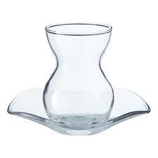 پاشاباغچه دانتل استکان و نعلبکی 6+6 عددی 145 سی سی gb )96574(