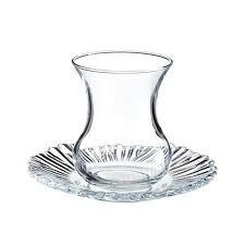 پاشاباغچه آرورا استکان و نعلبکی 6+6 عددی 155 سی سیgb )95961(