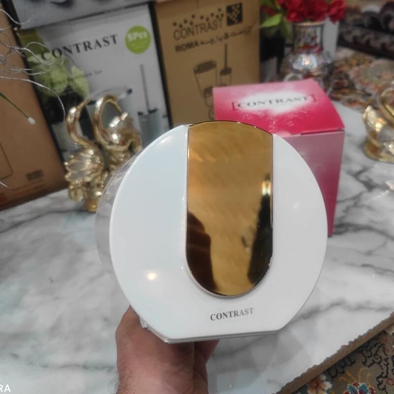 پایه رول دستمال کاغذی گرد دیواری