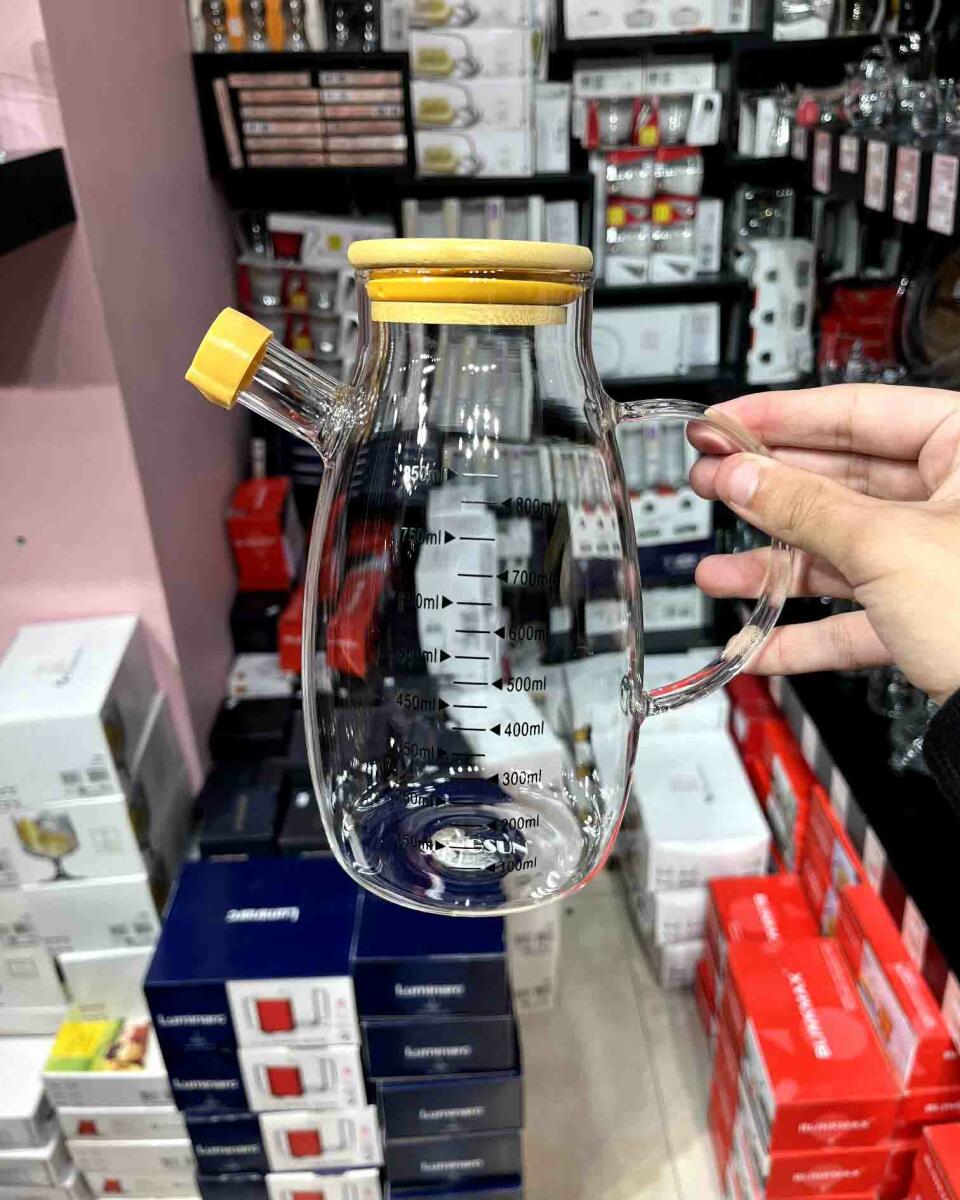 روغن ریز پیرکس درب بامبو کد 2313