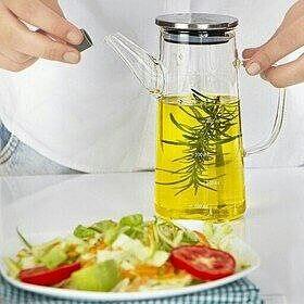 روغن ریز پیرکس درب استیل ۵۰۰ و600 میل