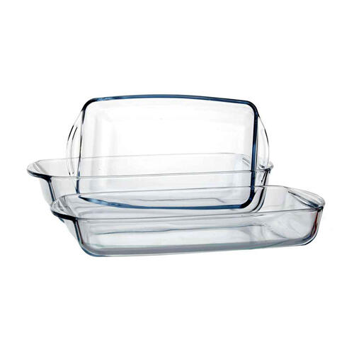 بورجام ست تابه مستطیل 3 عددی 1950+2750+1300 سی سی gb (159051)