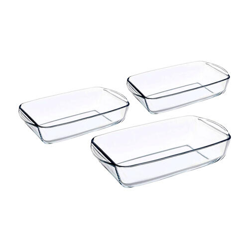 بورجام ست تابه مستطیل 3 عددی 1950+2750+1300 سی سی gb (159051)