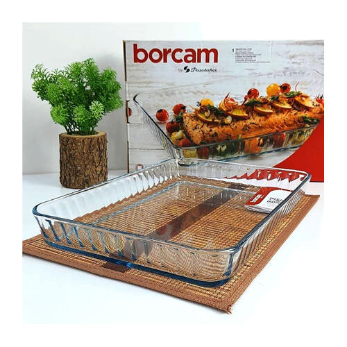 بورجام تابه مستطیل 1 عددی 3800 سی سی gb (59204)