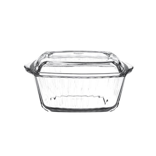 بورجام قابلمه مربع درب دار 1+1 عددی 2600 سی سی gb (59049)