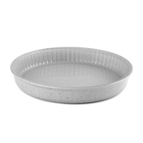 بورجام تابه گرد شیاردار گرانیتی سفید 1 عددی 1720 سی سی (gb (59044