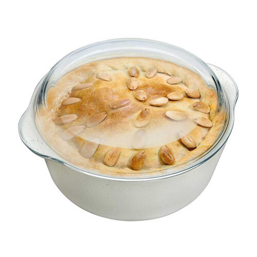 بورجام نان استیک قابلمه سفید 1 عددی 3150 سی سی (gb (59013