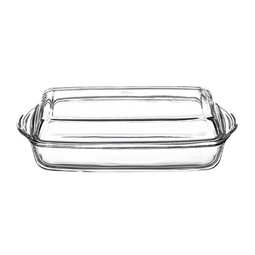 بورجام تابه مستطیل درب دار 1+1 عددی 1950 سی سی gb (59009)